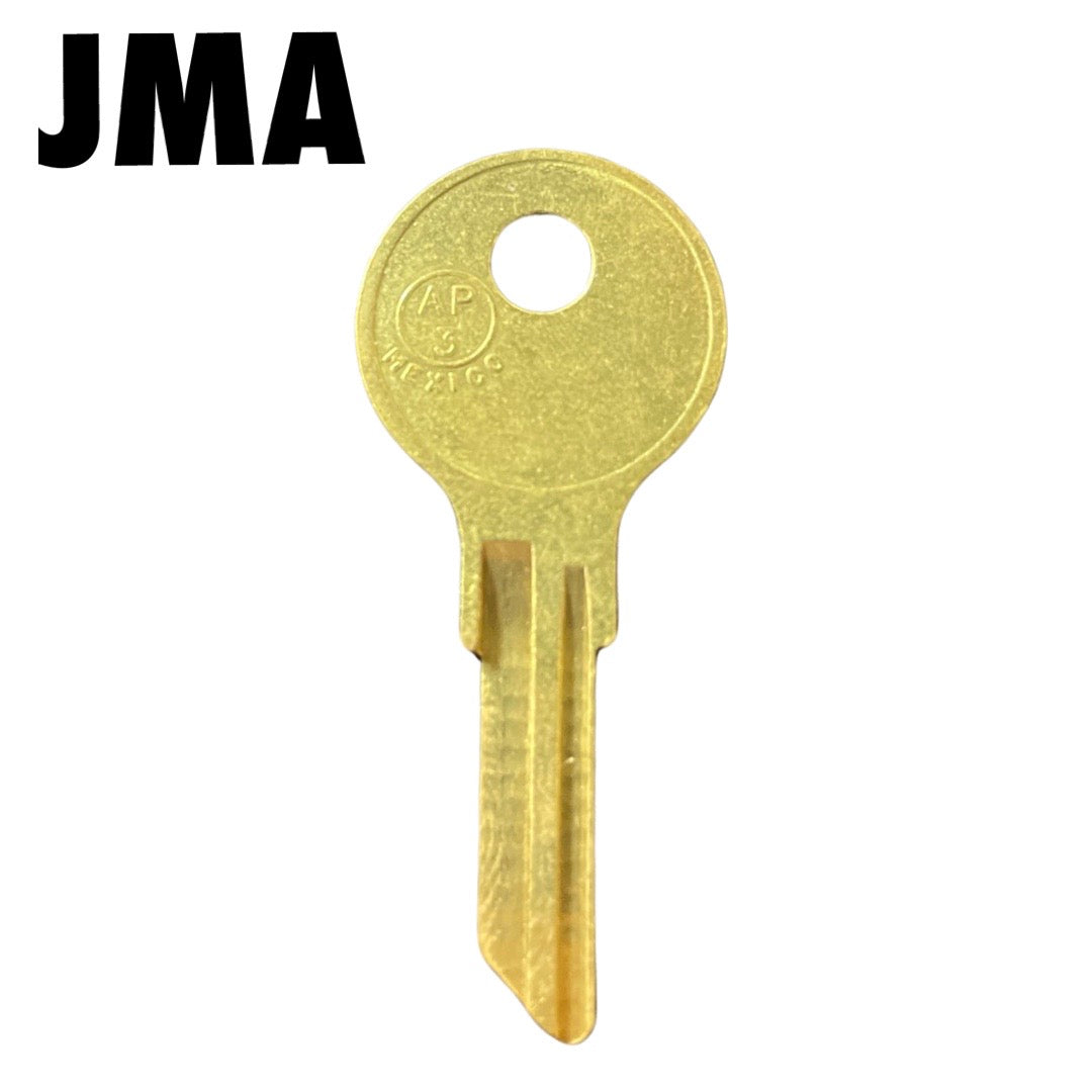 AP3 / K103 / 103AM Chicago 6-Wafer Cabinet Key