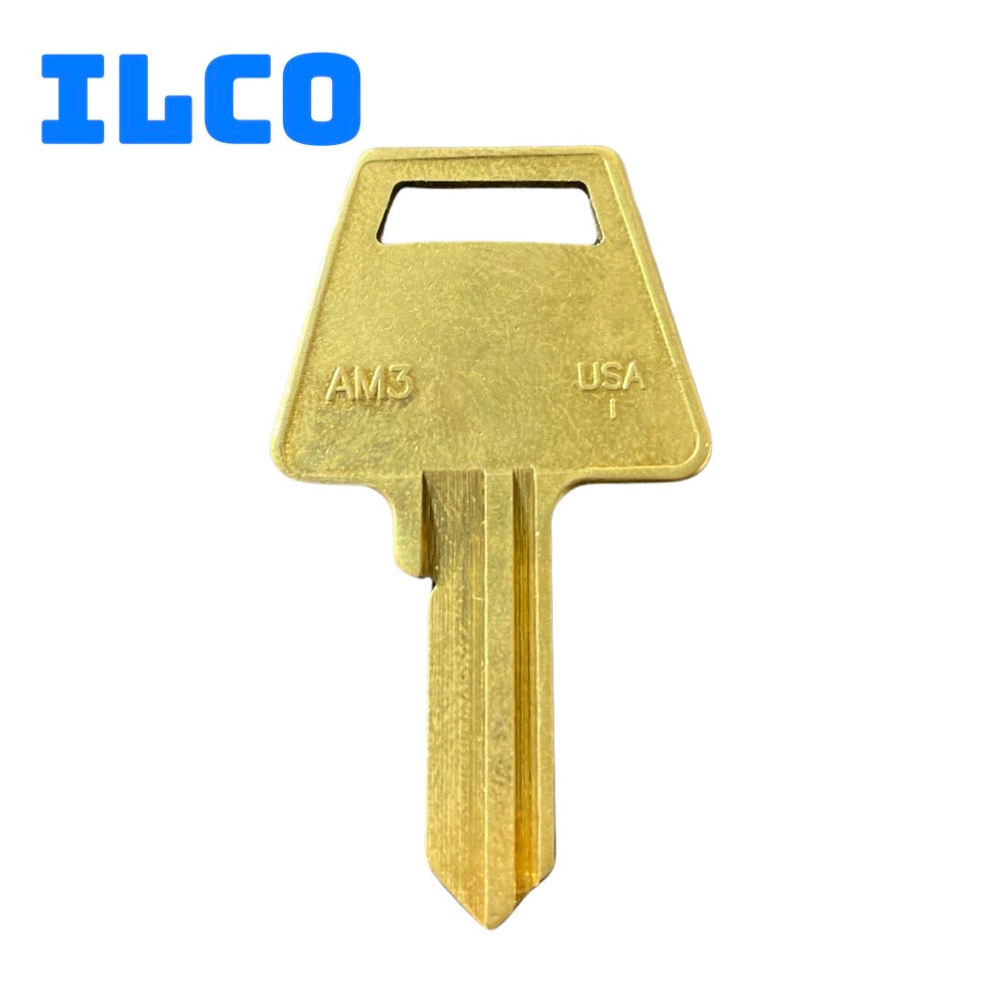 Ilco - AM3-BR AMERICAN Key Blank - 5 Pin Or Disc