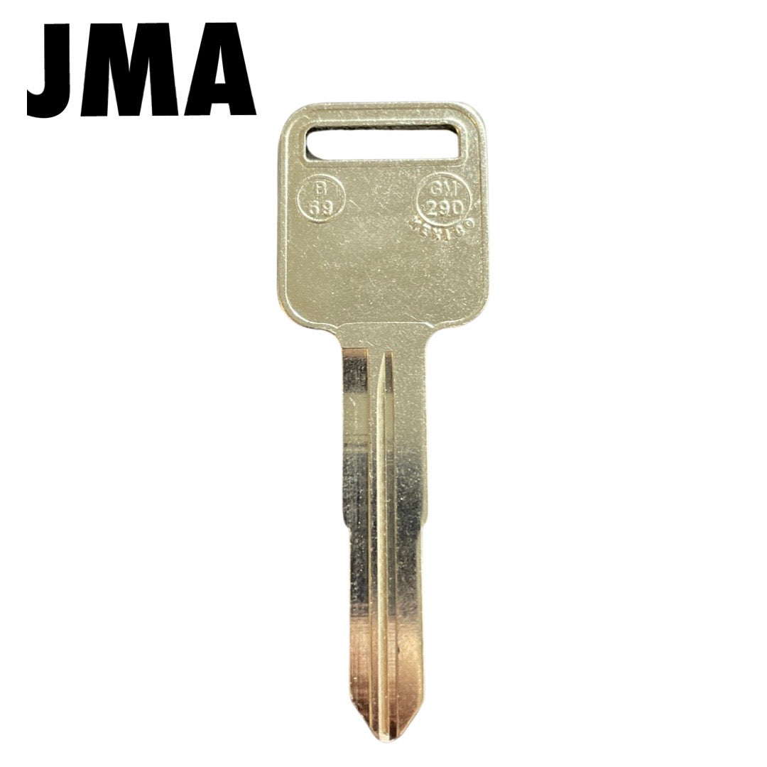 B69 Chevrolet Geo Tracker Key Blank JMA