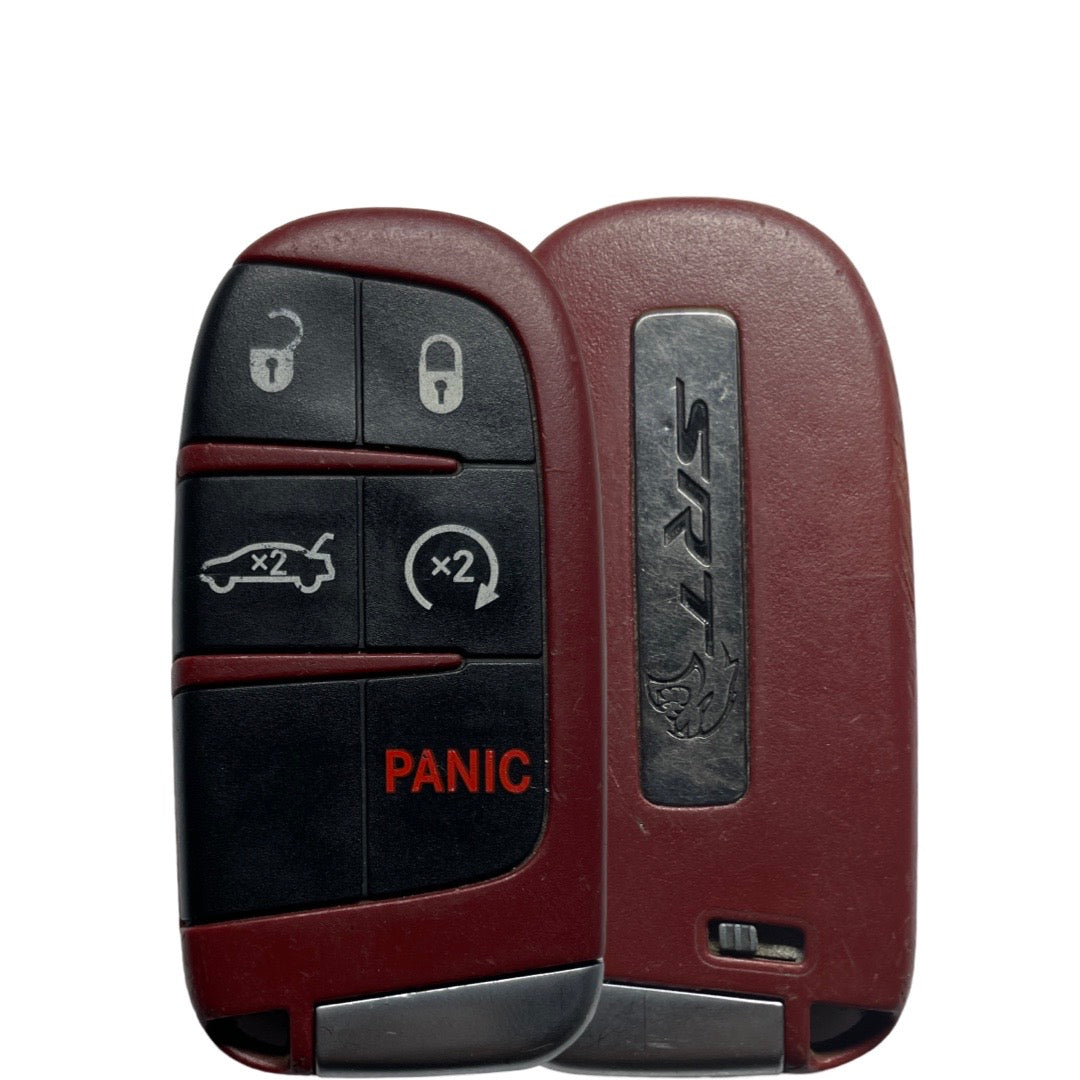 2019-2024 Dodge Charger Challenger SRT / 5-Button Smart Key / Full Power / PN: 68394203AA / M3N-40821302 (OEM Refurb)