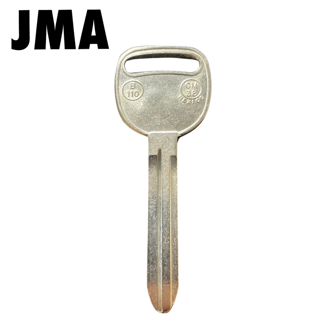 GM B110 / P1114 / B108 Metal Key