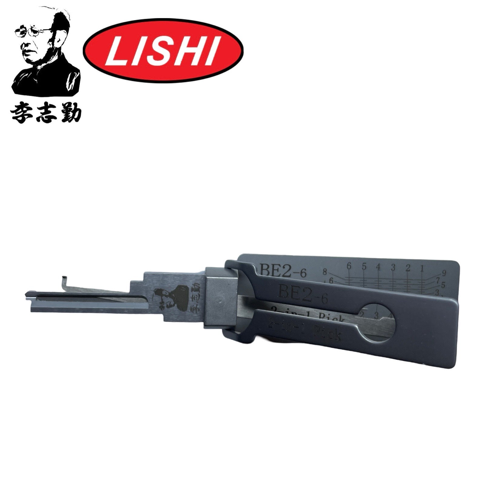 Original Lishi - BE2-6 / 6-Pin 2-in-1 Residential Tool
