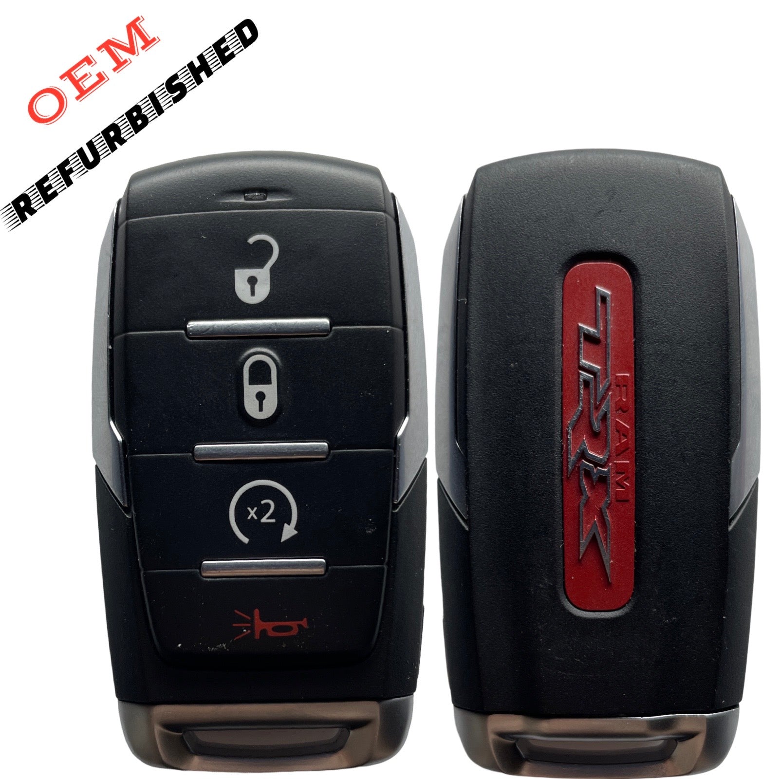 2021-2023 Dodge Ram 1500 TRX / 4-Button Smart Key / PN: 68462106AA / OHT-4882056 (OEM Refurb)