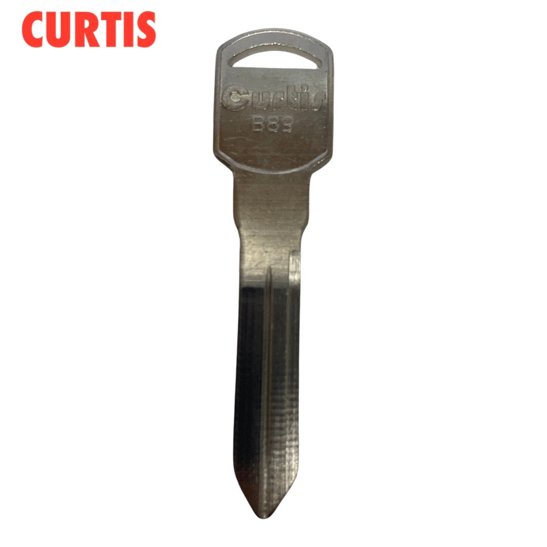 CURTIS B89 Uncut Key Blank | P1107 | GM Key