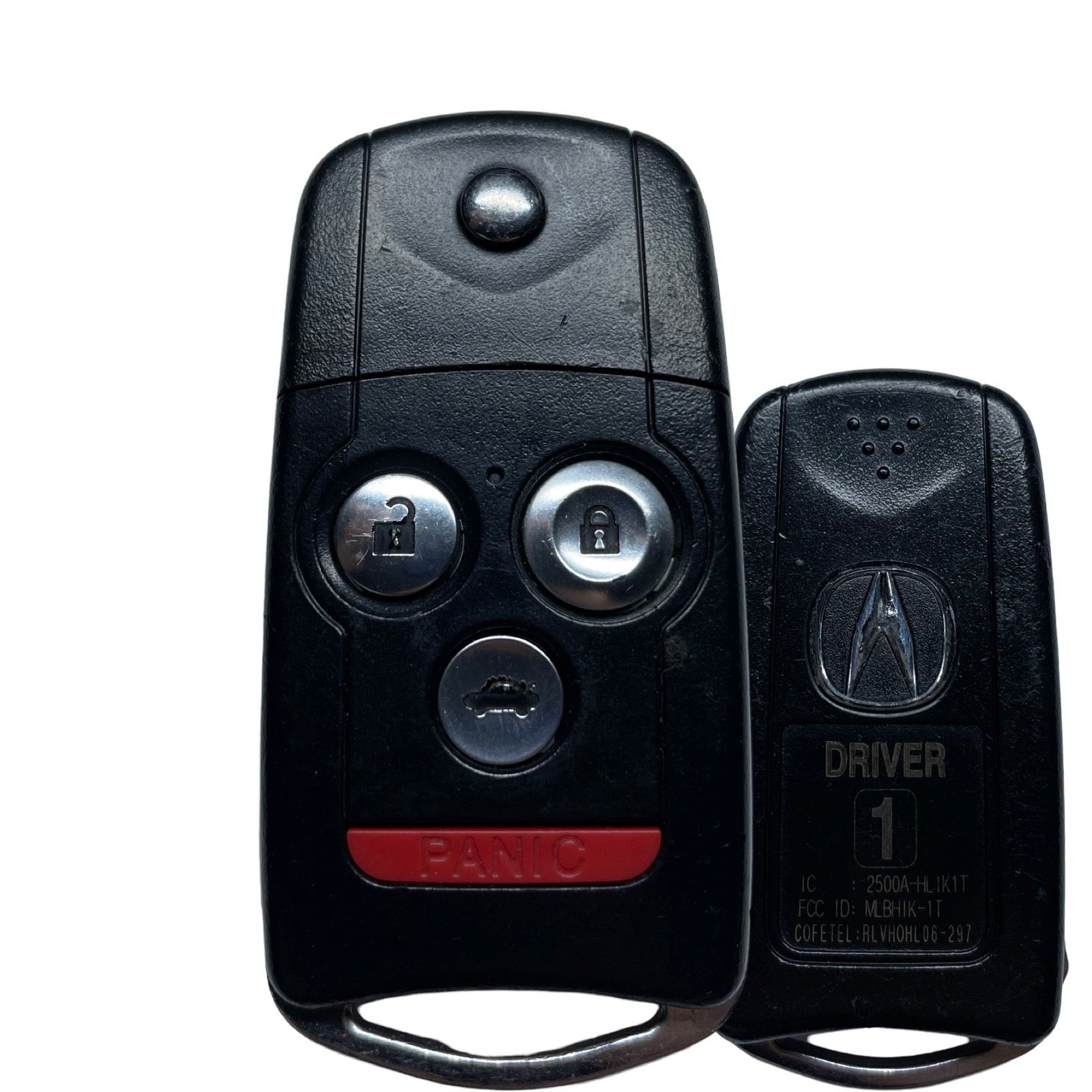 2009-2014 Acura / 4-Button Flip Key / PN: 35113-TK4-A10 / MLBHLIK-1T (Driver 1)(OEM Refurb)