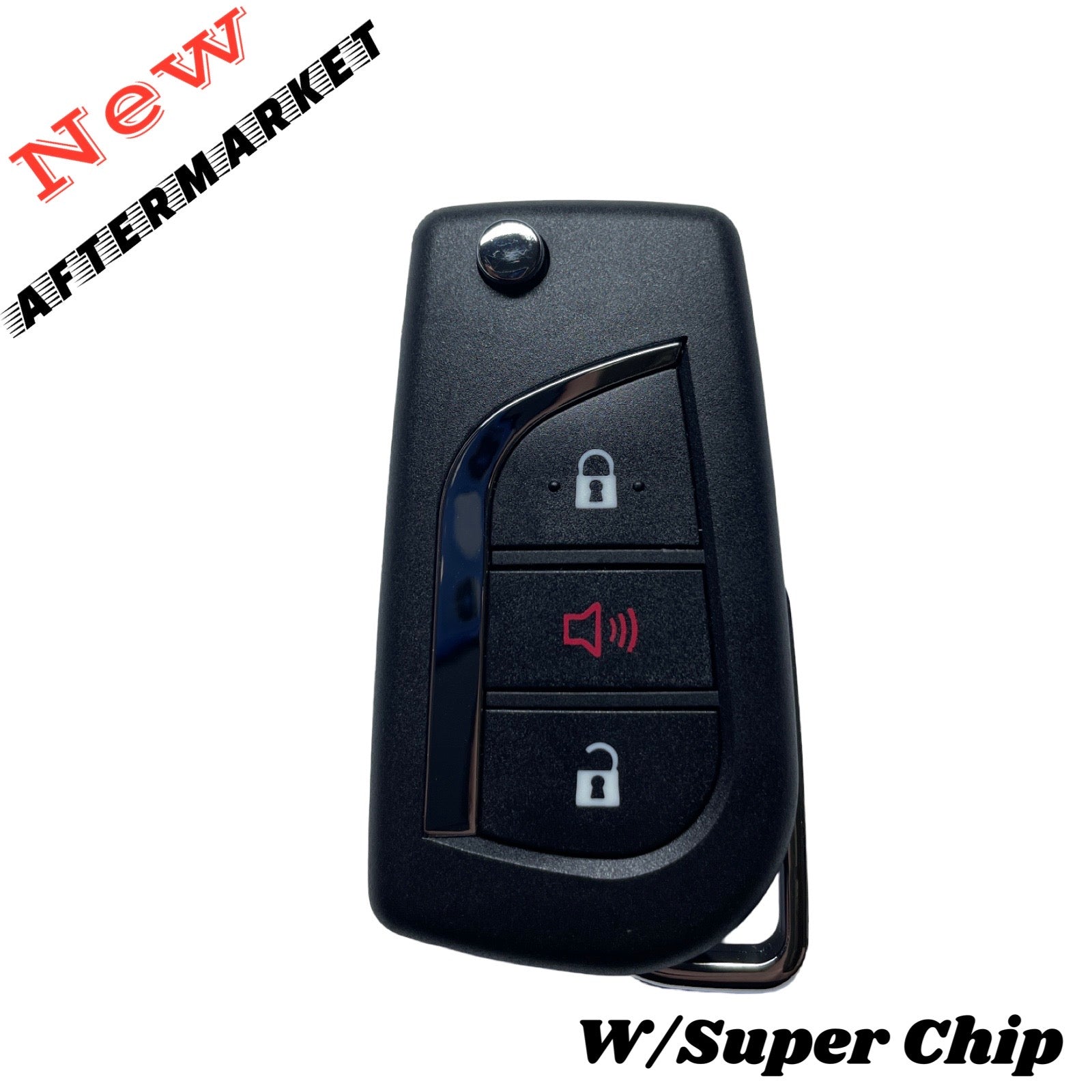 2019-2024 Toyota RAV4 / 3-Button Flip Key / GQ4-73T W/ Super Chip (AFTERMARKET)