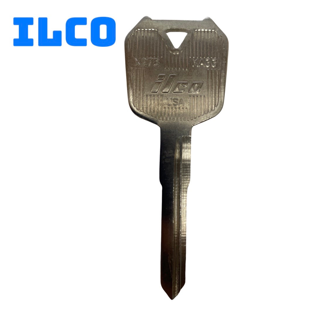 Ilco X278 Key blank, Kawasaki KA33