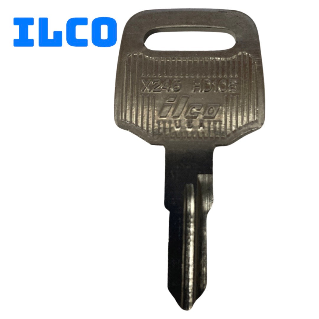 Ilco X246 (HD105) Key Blank : Honda Motorcycles