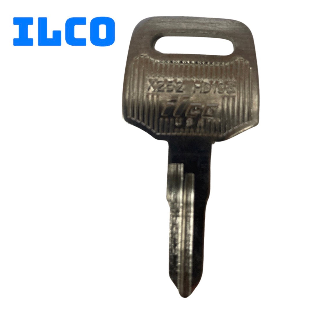 Ilco X252 (HD108) Key Blank : Honda Motorcycles