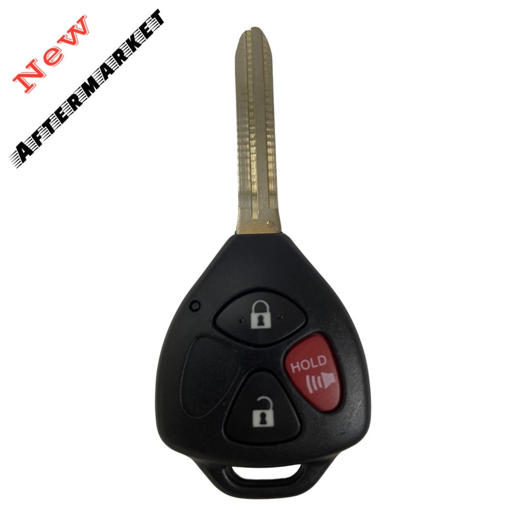 2010-2014 Toyota / 3-Button Remote Head Key / GQ4-29T / (AFTERMARKET)