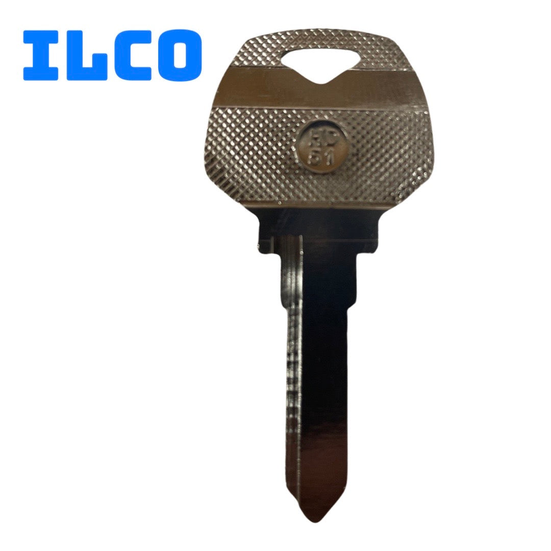 ILCO AF00004582 HD51 Motorcycle Mechanical Key
