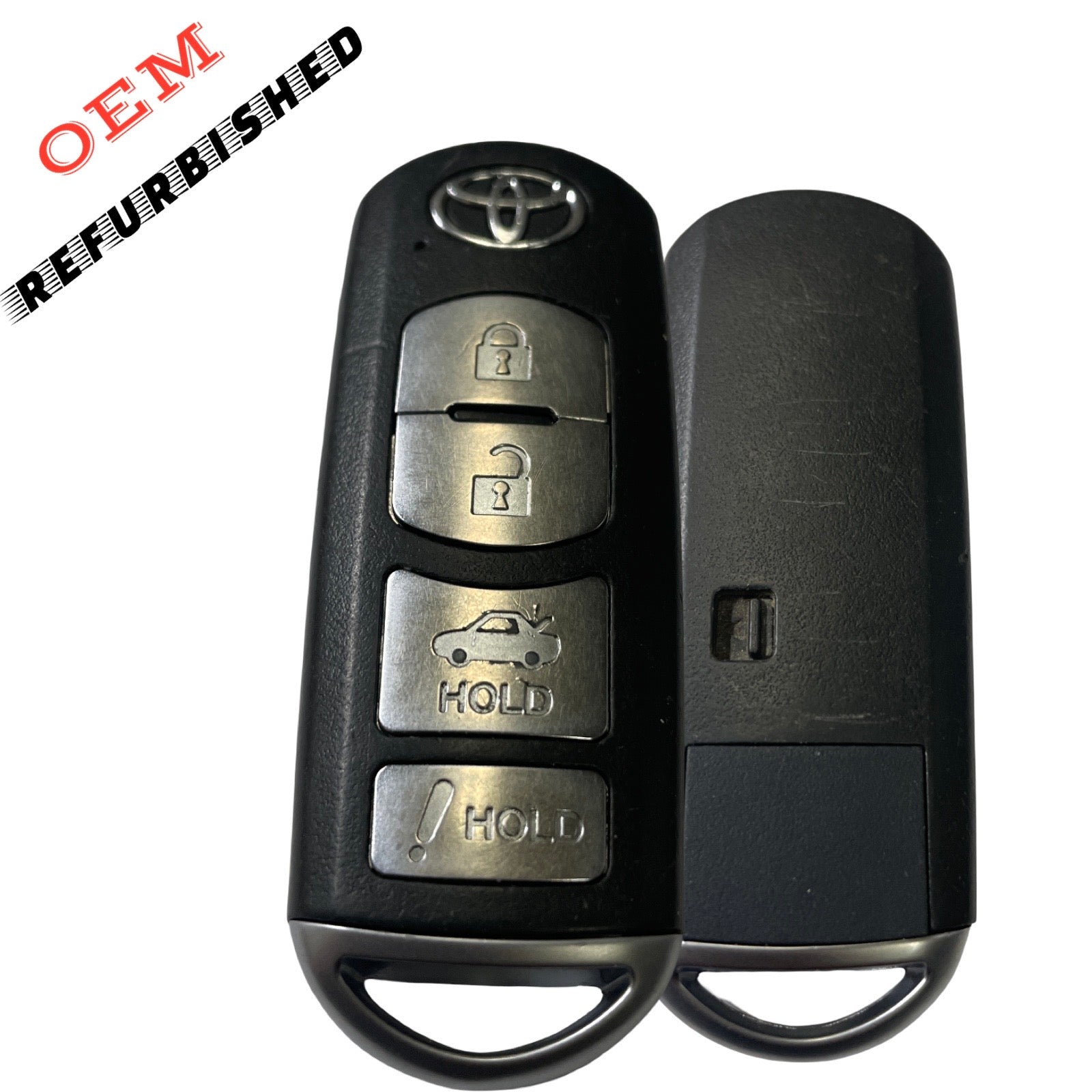 2017-2020 Toyota Yaris iA / 4-Button Smart Key / PN: 89904-WB001 / WAZSKE13D01 (OEM Refurb)