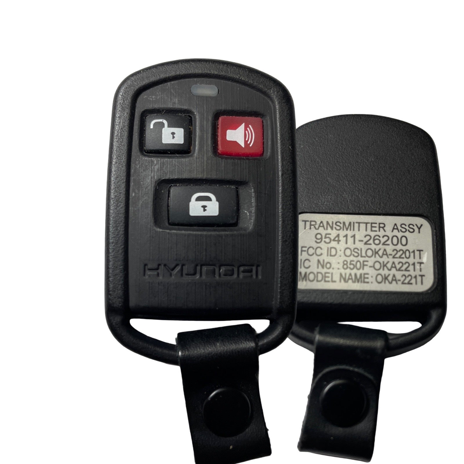 2002-2006 Hyundai FCC:OSLOKA-2201T 3-Keyless Entry Remote (OEM REFURB)