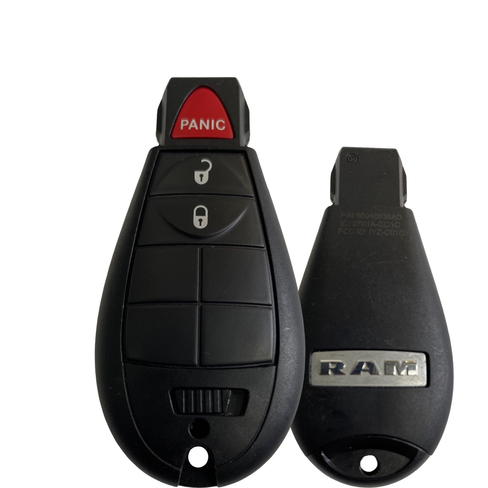 2008-2012 Dodge Ram / 3-Button Fobik / PN: 56046638AG / IYZ-C01C (OEM Refurb)