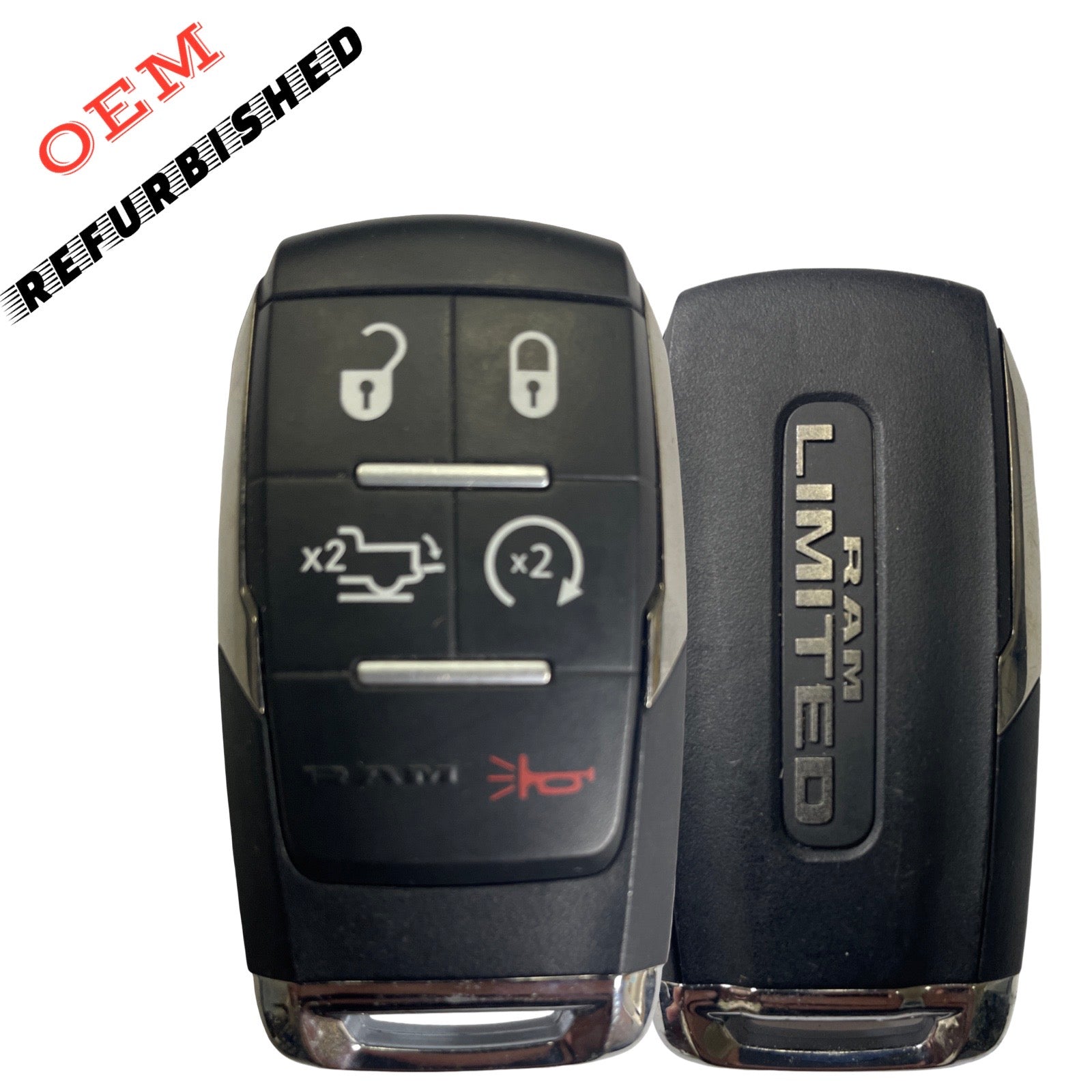 2019-2024 Dodge Ram Limited 2500 / 5-Button Smart Key / PN: 68375457AB / GQ4-76T (OEM Refurb)