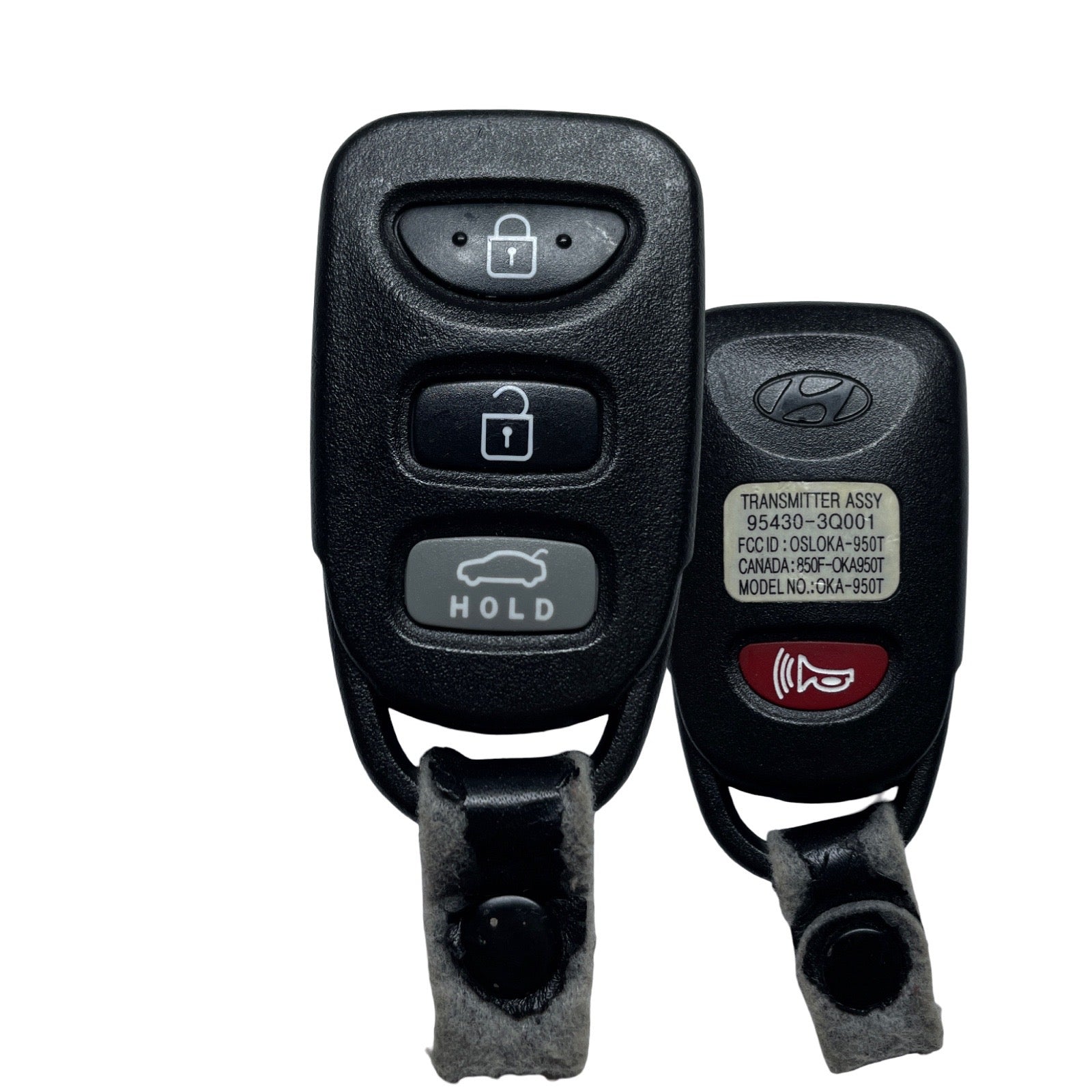 2010-2015 Hyundai Sonata / 4-Button Keyless Entry Remote / PN: 95430-3Q001 / OSLOKA-950T (OEM Refurb)