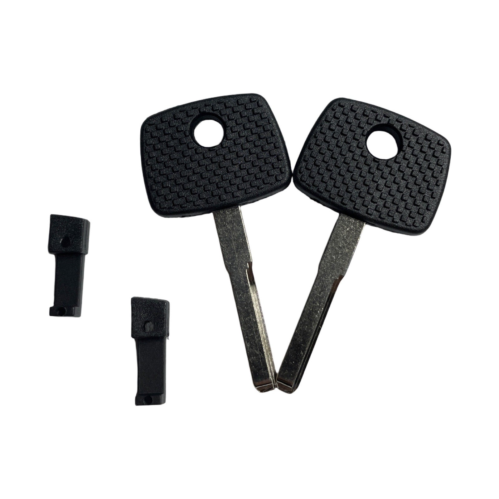 2x 1998-2005 Mercedes - HU64 - 2 Track - Transponder Key SHELL (AFTERMARKET)