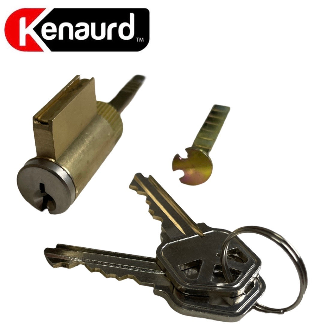 Premium Key-In-Knob (KIK) Cylinder – 26D – Satin Chrome KW1