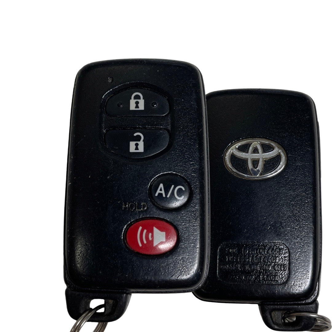 2010-2015 Toyota Prius / 4-Button Smart Key / PN: 89904-47150 / HYQ14ACX-5290 (OEM Refurb)