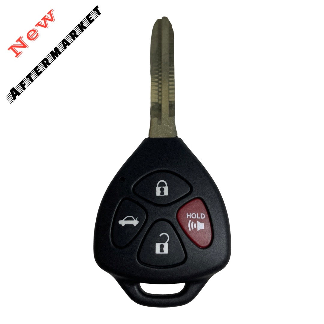 2010-2011 Toyota Camry / 4-Button Remote Head Key / PN: 89070-06650 / HYQ12BBY / (AFTERMARKET)