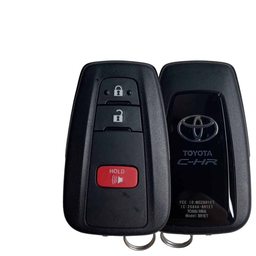 2018-2021 Toyota C-HR / 3-Button Smart Key / PN: 89904-F4020 / MOZBR1ET (OEM Refurb)