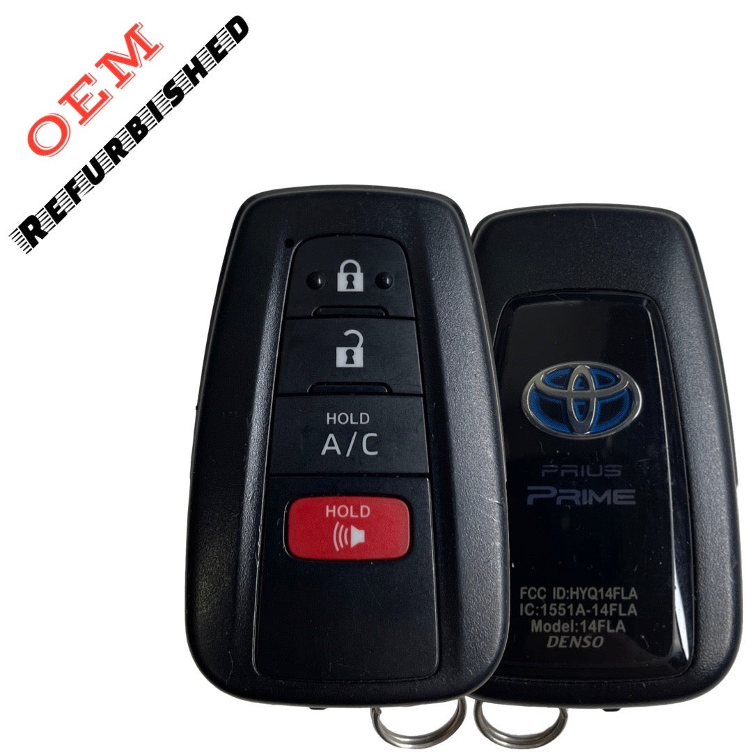 2021-2022 Toyota Prius / 4-Button Smart Key / PN: 89904-47790 / HYQ14FLA-3450 (OEM REFURBISHED)
