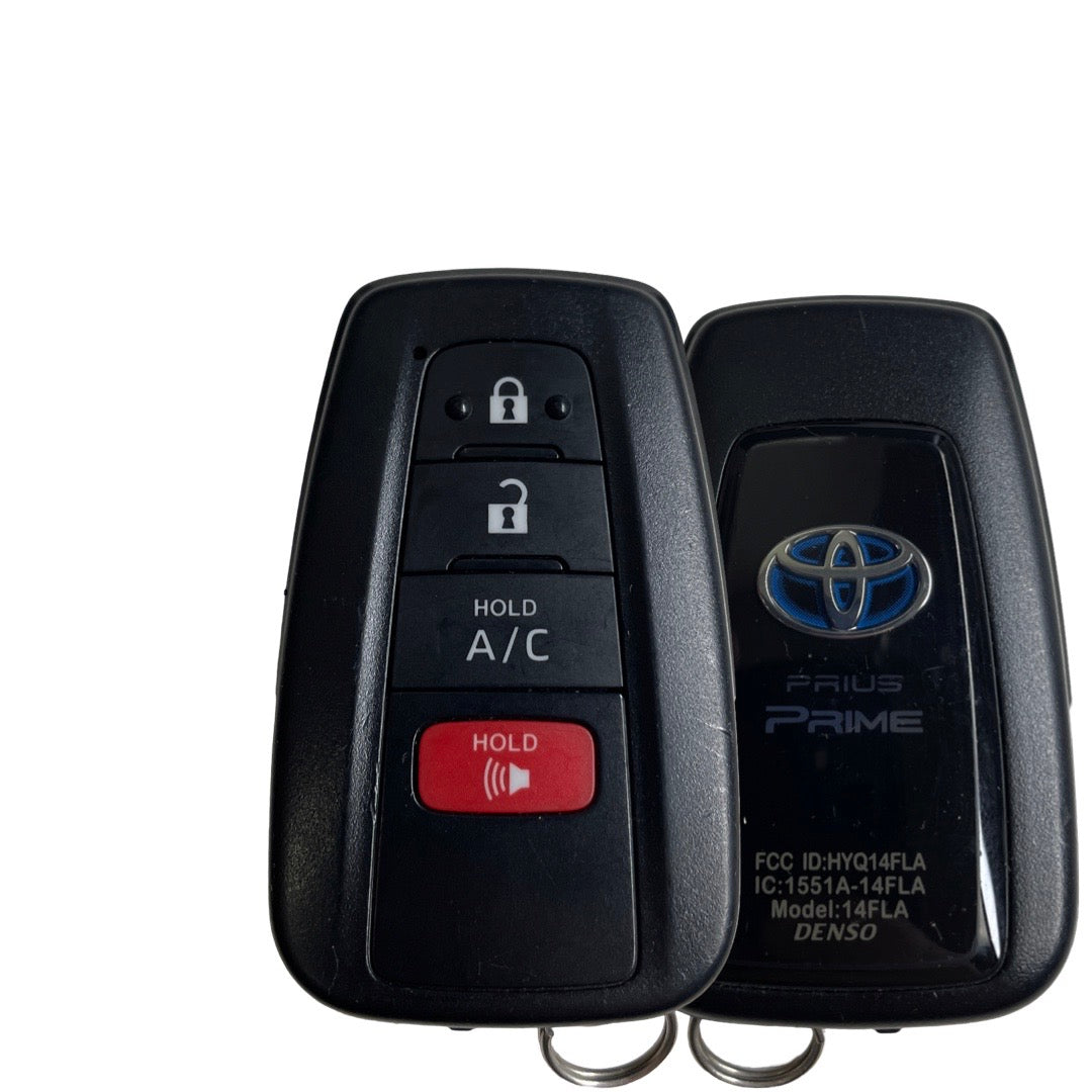 2021-2022 Toyota Prius / 4-Button Smart Key / PN: 89904-47790 / HYQ14FLA-3450 (OEM REFURBISHED)