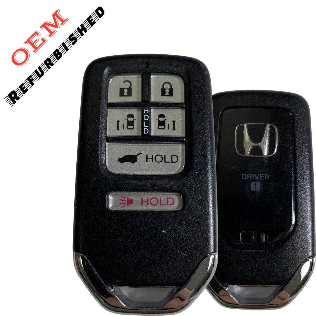 2014-2017 Honda Odyssey / 6-Button Smart Key / PN: 72147-TK8-A51 / KR5V1X (Driver 1) (OEM Refurb)