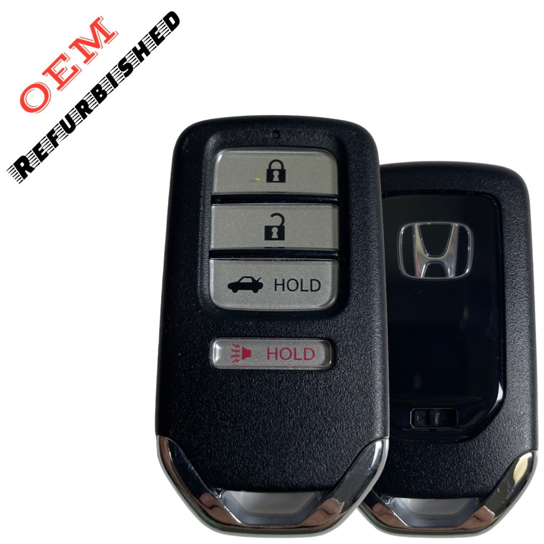 2018-2022 Honda Accord Sport / 4-Button Smart Key / PN: 72147-TVA-A11 / CWTWB1G0090 (OEM Refurb)