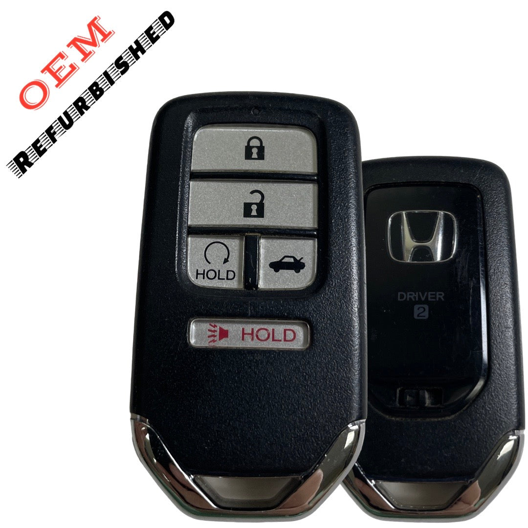2016-2017 Honda Accord / 5-Button Smart Key / PN: 72147-T2G-A51 / ACJ932HK1310A (Driver 2) (OEM REFURBISHED)