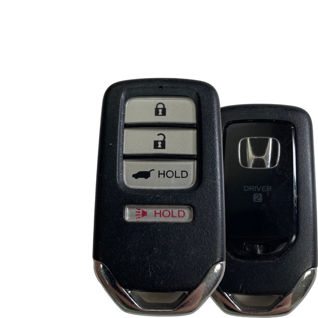 2015-2016 Honda CR-V / 4-Button Smart Key / PN: 72147-T0A-A21 / ACJ932HK1210A (Driver 2) (OEM Refurb)