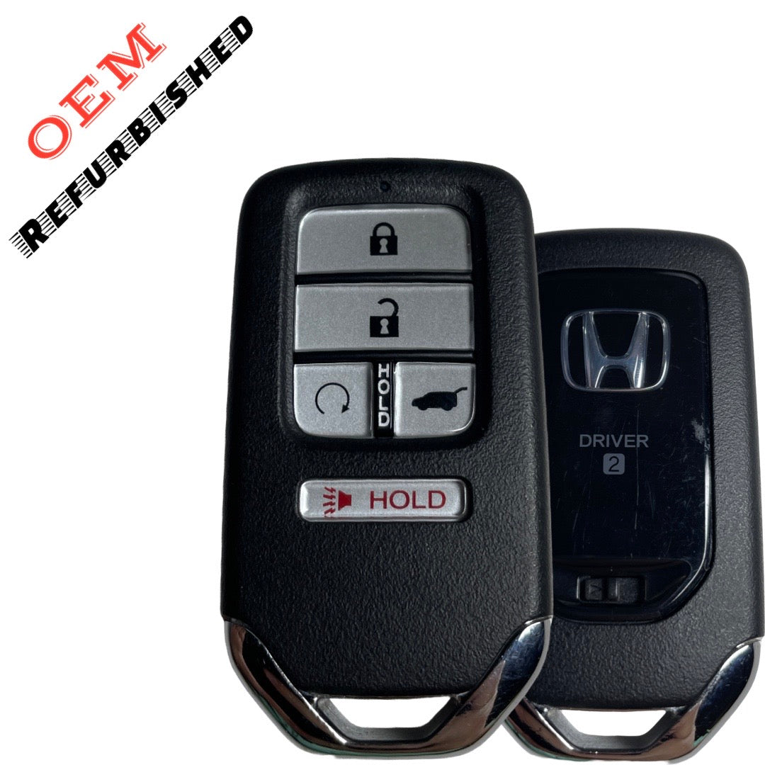 2016-2022 Honda Pilot CR-V / 5-Button Smart Key / PN: 72147-TG7-A11 / KR5V2X V44 (Driver 2) (OEM Refurb)