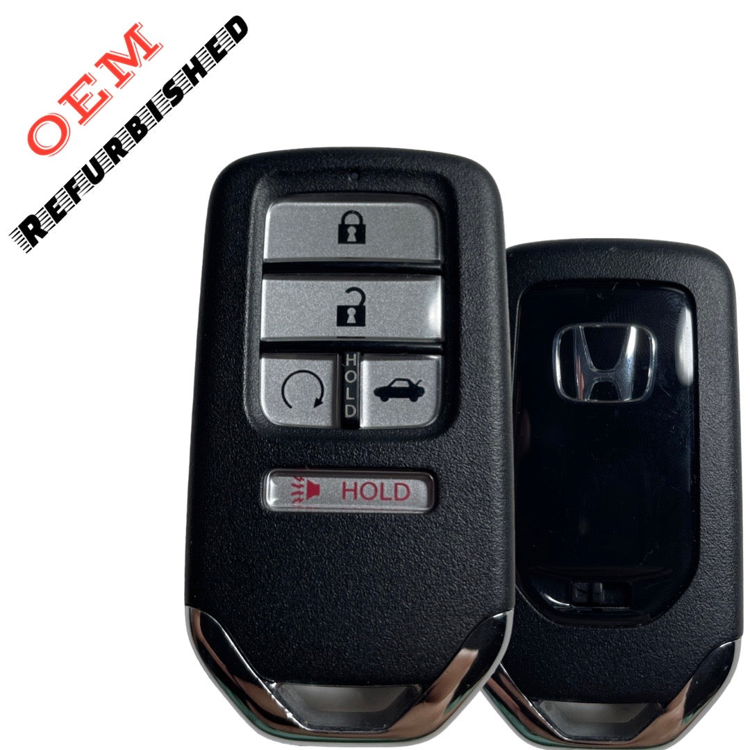 2018-2022 Honda Accord / 5-Button Smart Key / PN: 72147-TVA-A01 / CWTWB1G0090 (OEM REFURBISHED)