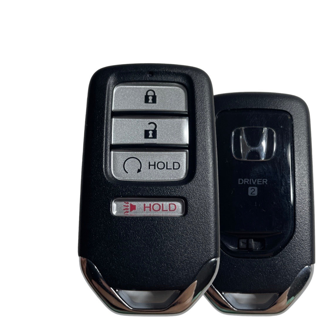 2017-2019 Honda Ridgeline / 4-Button Smart Key / PN: 72147-T6Z-A31 / A2C97488400 (Driver 2) (OEM REFURBISHED)