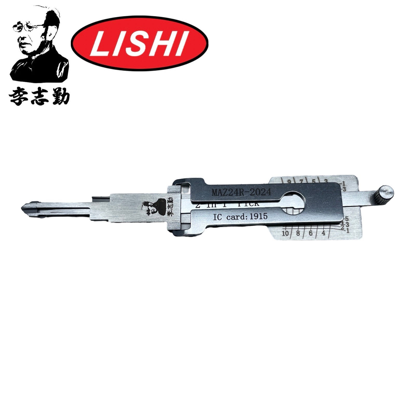 ORIGINAL LISHI - MAZ24R Mazda Ford / 2-In-1 Pick & Decoder / AG