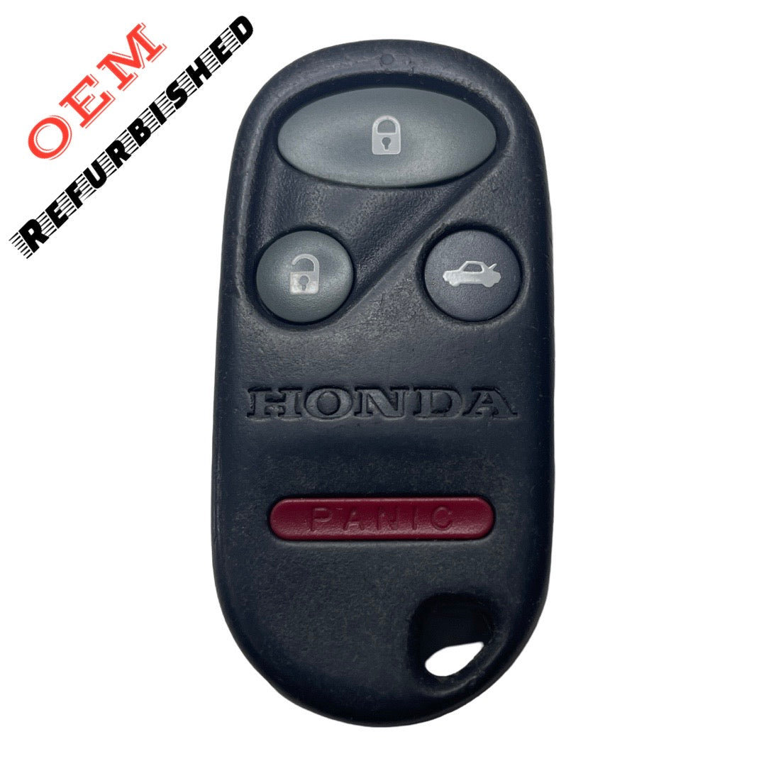1998-2002 Honda Accord / 4-Button Keyless Entry Remote / PN: 72147-S0K-A02 / KOBUTAH2T (OEM Refurb)