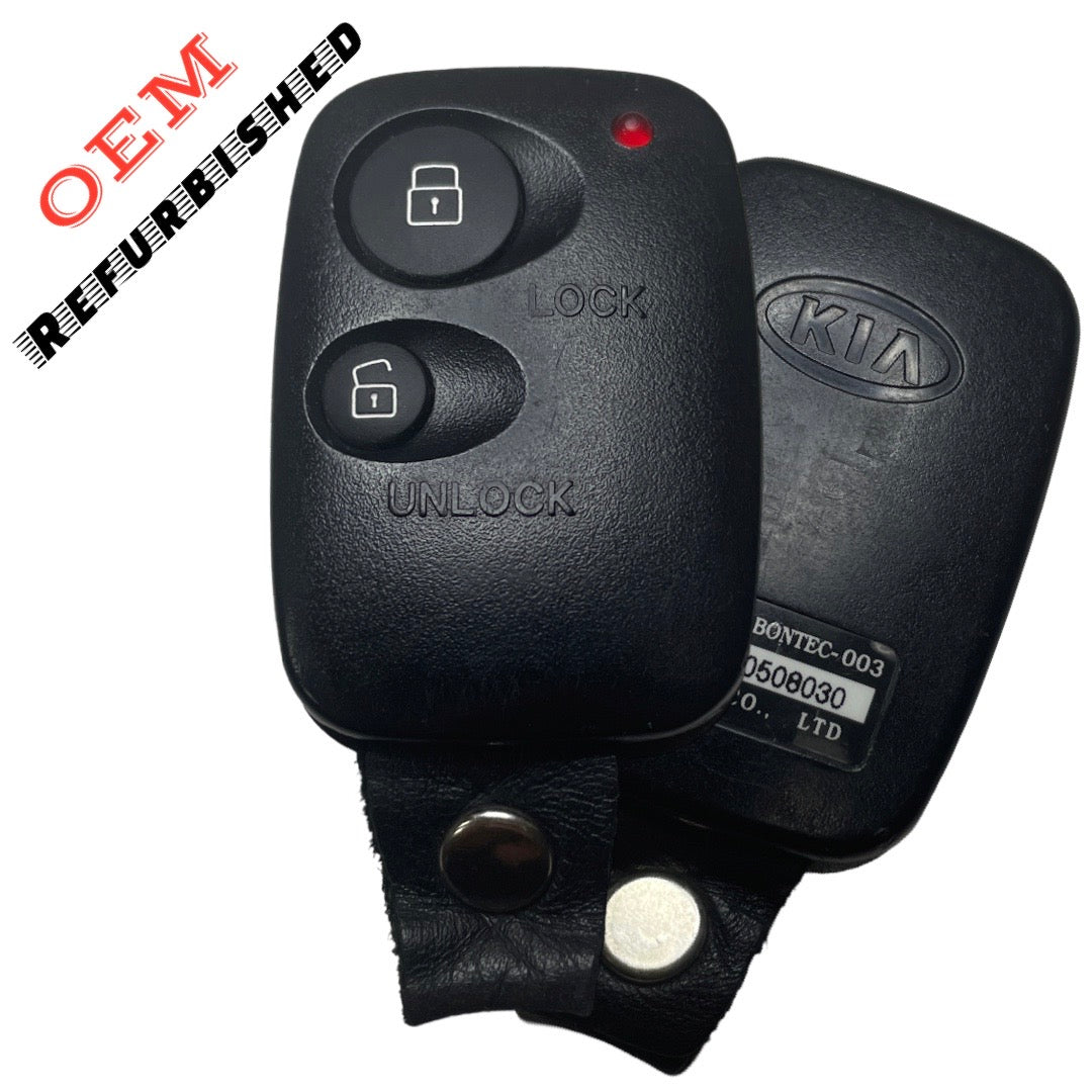 2002-2002 Kia Sedona / 2-Button Keyless Entry Remote / PN: PLN BONTEC-003 / FCC: PLN BONTEC-003 (OEM REFURBISHED)