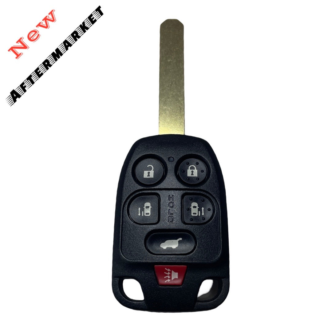 2011-2013 Honda Odyssey / 6-Button Remote Head Key / PN: 35118-TK8-A20 / N5F-A04TAA (AFTERMARKET)