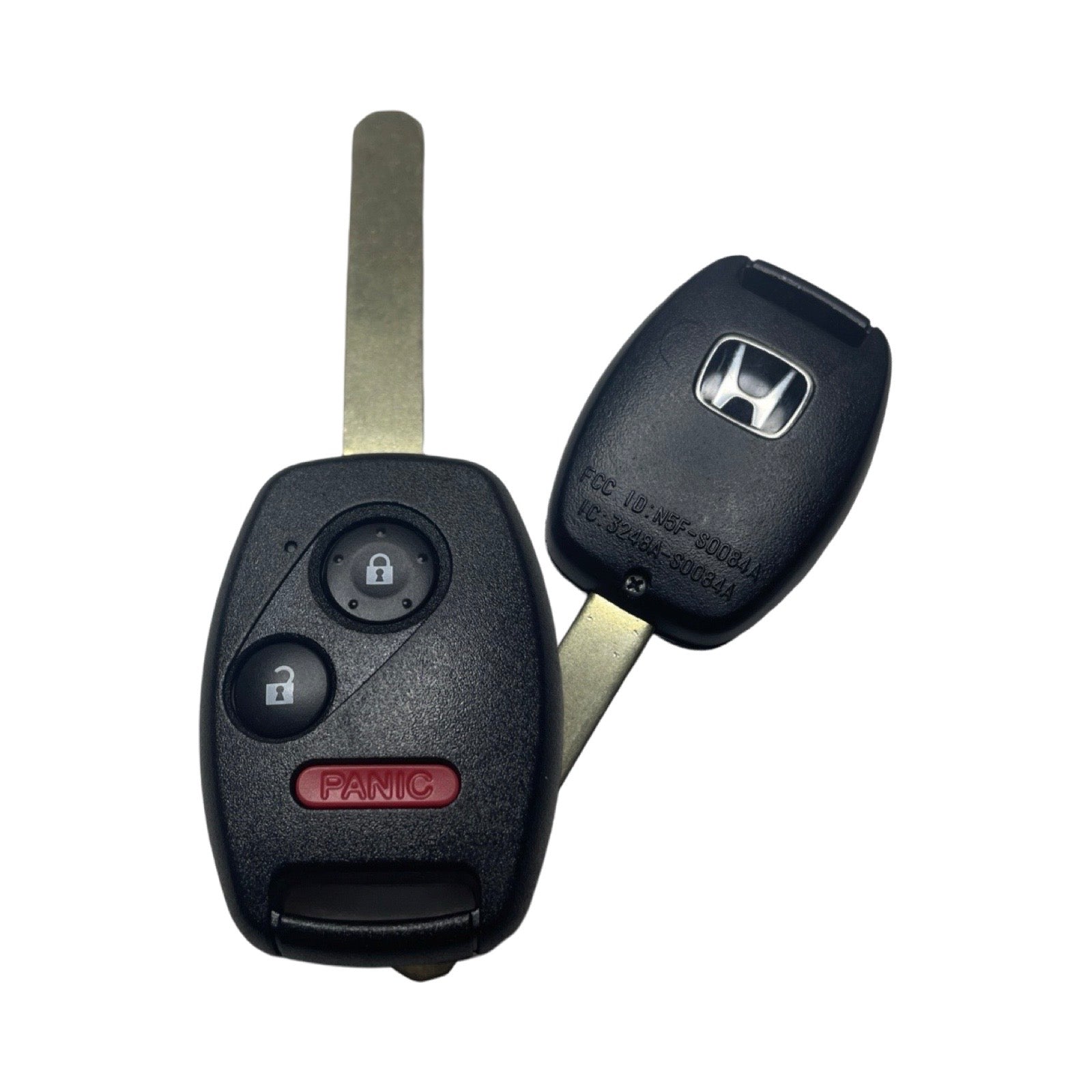 2006-2017 Honda Civic / Odyssey / 3-Button Remote Head Key / PN: 35118-SVA-305 / N5F-S0084A (OEM Refurb)