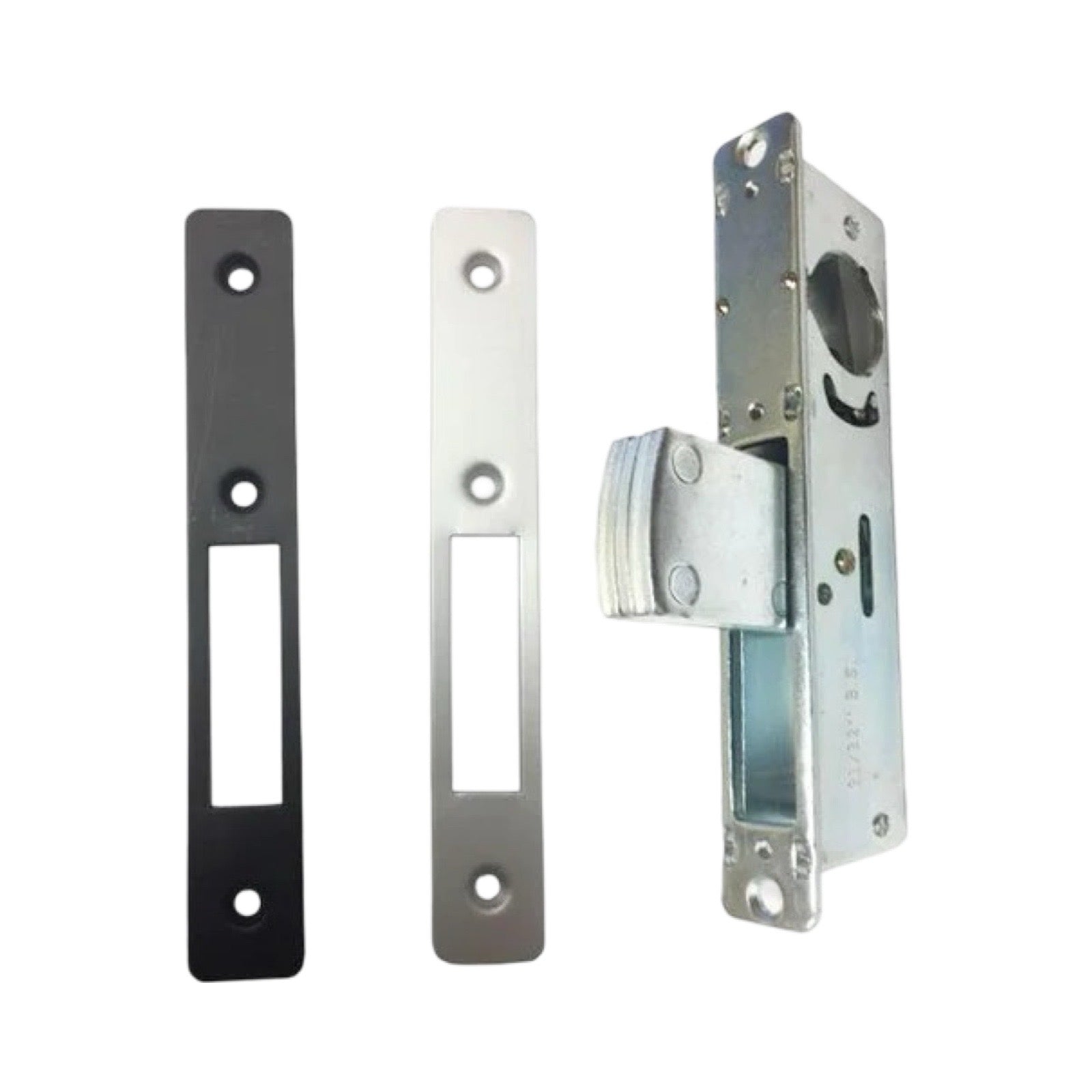 Narrow-Stile 1-1/2" DeadBolt Lock Body W/ 2 Faceplates