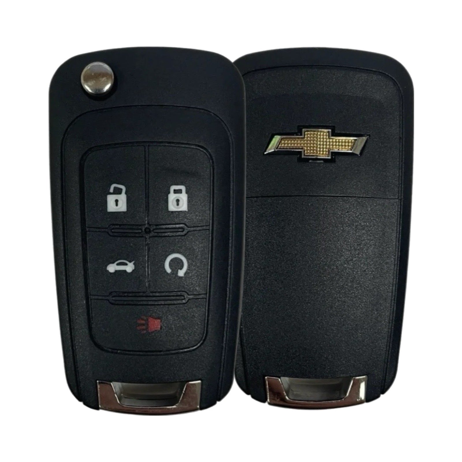 2010-2019 Chevrolet / 5-Button Flip Key HS PN: 13500226 / OHT01060512 / OHT05918179 (OEM Refurb)