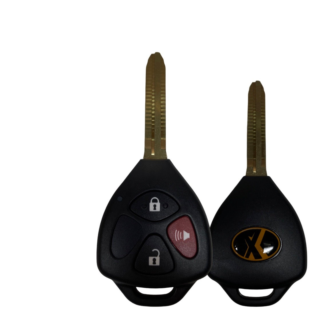 Xhorse - Toyota Style / 3-Button Universal Remote Head Key for VVDI Key Tools (Wired)