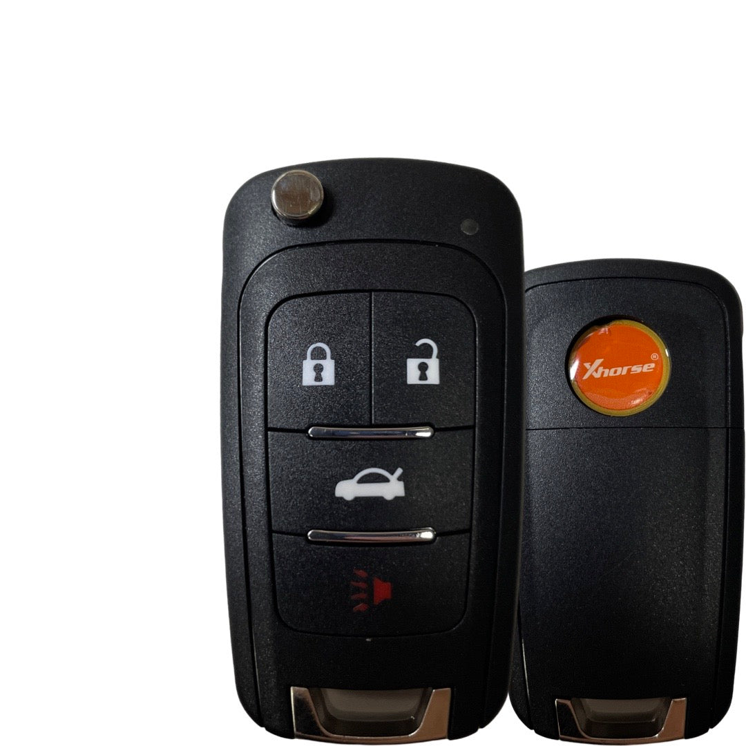 GM/ Chevy Style / 4-Button Universal Remote Key For VVDI Key Tool (Wired)
