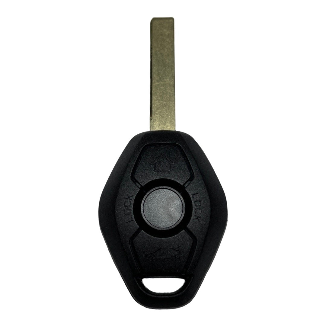 2000-2008 BMW / 3-Button Remote Head Key / PN: 6955750 / LX8FZV (Chip 46 CAS2) (315 Mhz) (AFTERMARKET)