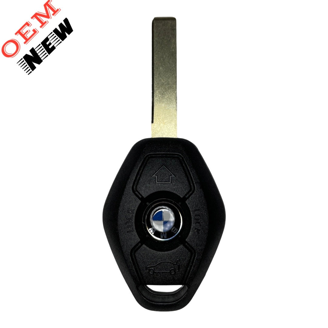 1999-2009 BMW / 2-Track EWS Remote Head Key / LX8FZV (PCF7935 44 Chip) (OEM NEW)