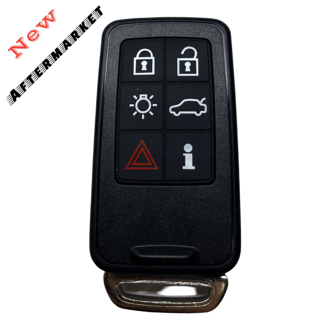 2007-2018 Volvo / 6-Button Smart Key / PN: 30659498 / KR55WK49266 / Keyless Drive / 434 MHz (AFTERMARKET)