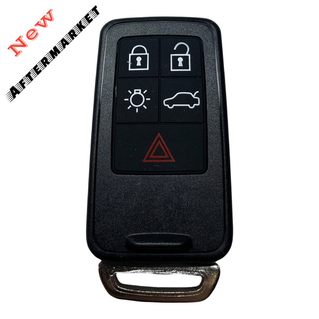 2008-2018 Volvo S60 V60 XC60 / 5-Button Smart Key / PN: 30659550 / KR55WK49266 / Keyless Drive / 434MHz (AFTERMARKET)