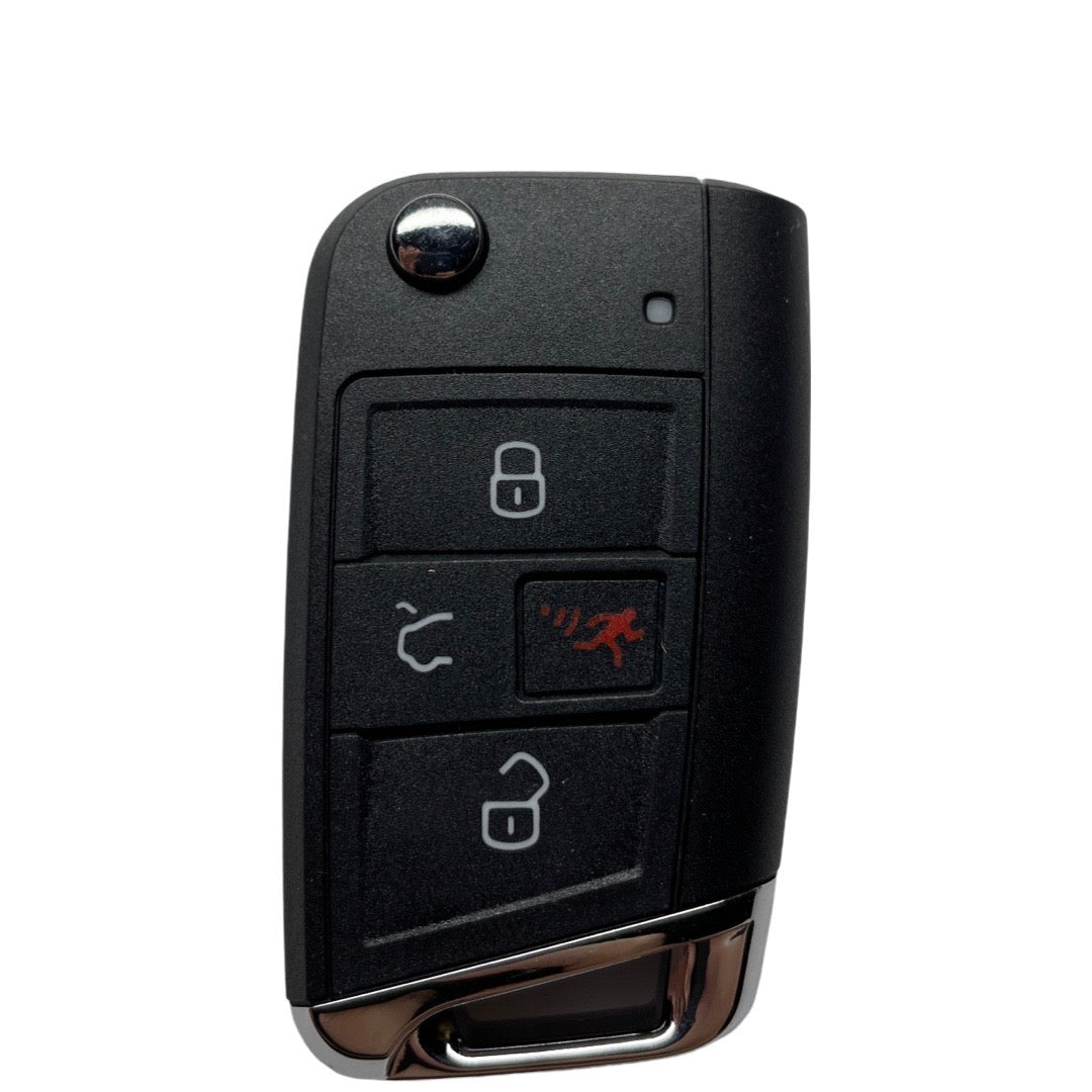 2015-2019 Volkswagen Golf GTI / 4-Button Flip Key / PN: 5G0 959 752 BE / NBGFS12P01 / HU66 / PROX / MQB / 315 MHz (AFTERMARKET)