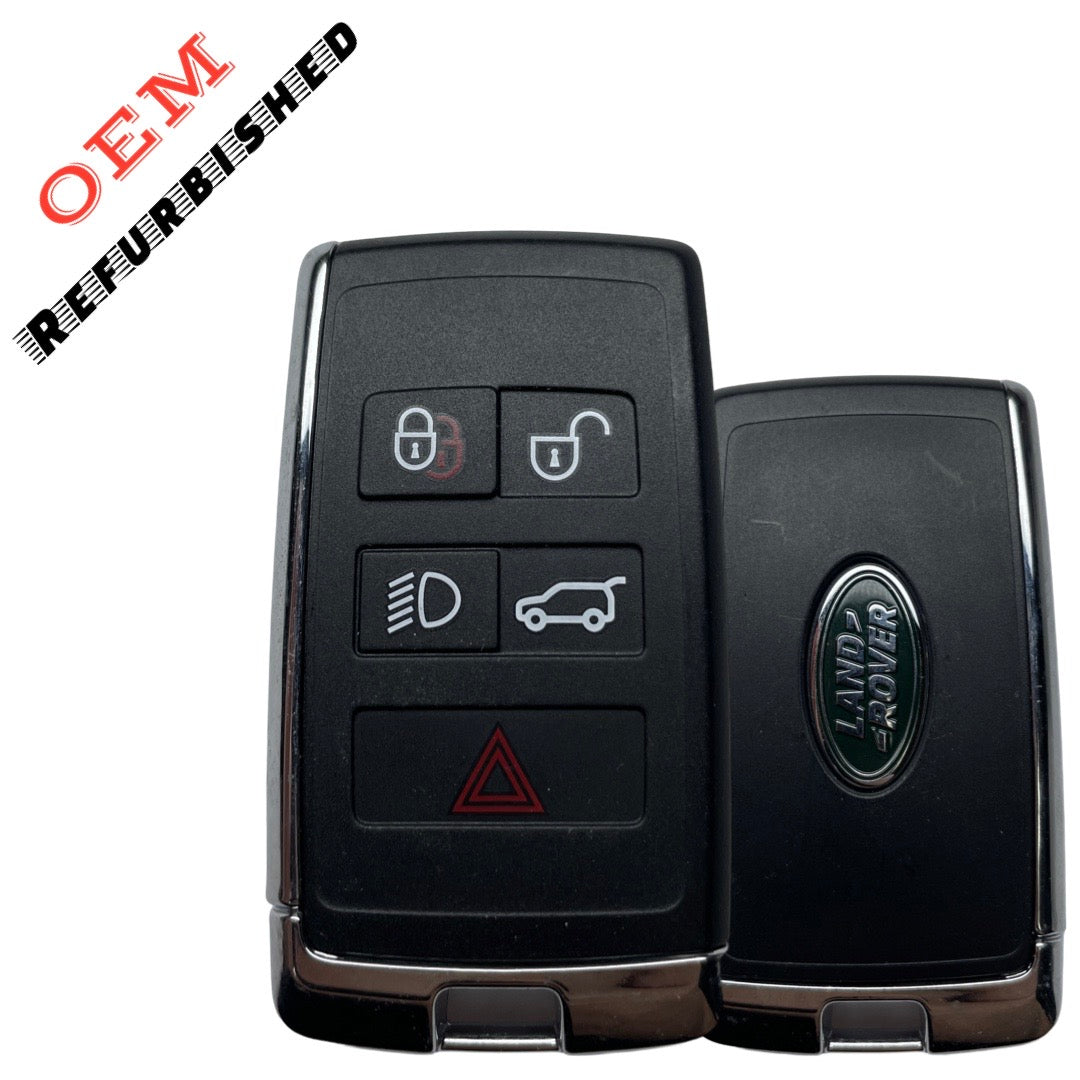 2018-2025 Land Rover / 5-Button Smart Key / PN: LR116873, LR116872 / K0BJXF18A (OEM Refurb)