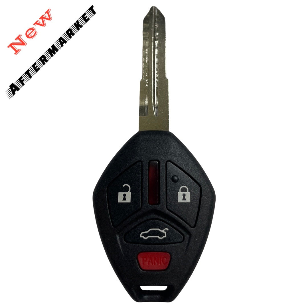 2007-2012 Mitsubishi / 4-Button Remote Head Key / OUCG8D-620M-A (AFTERMARKET)